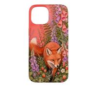 Foxglove Fox in a Secret Garden Case for iPhone 15