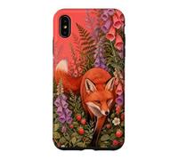 Foxglove Fox in a Secret Garden Case for iPhone XS Max