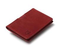 FOXHACKLE Leather Credit Card Wallet for Men and Women, Thin Bifold RFID Blocking Wallet, Slim Front Pocket Minimalist Card Holder Wallet, Small Card Case