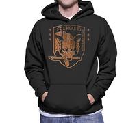 Foxhound Special Forces Group Metal Gear Solid Men's Hooded Sweatshirt Black