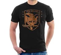 Foxhound Special Forces Group Metal Gear Solid Men's T-Shirt Black