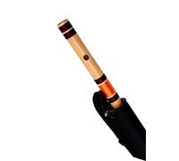 Foxit Musical Bamboo Flute, C Natural, Right Handed, Middle (19 inch), Cedar Wood, for Intermediate and Professional Players