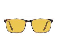 Foxmans Stylish Blue Light Blocking Glasses for Men & Women | Protection Against Computer & Digital Eye Strain & Headaches | UK Brand | Harrison Everyday Lens & Heavy Duty Clip-ons (Tortoiseshell)