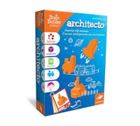 FoxMind Game: Architecto Board Game, Brain Builder Brainteaser Smart Games New Edition, Logic Dexterity and Stem Board Games, 50 Smart Puzzles, 6 Levels of Complexity, 1+ Players, for Ages 7 and up