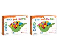 FoxMind Games : Don't Rock The Croc, Stacking and Balancing Building Blocks Kids Board Games for 3 Year Olds and up, Toddler Games, Gifts for 3 year Olds Boys and Girls (Pack of 2)
