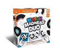 FoxMind Games: Match Madness Duo, Advanced Pattern Matching 2 Players Game | THE ULTIMATE MATCH MADNESS CHALLENGE - Replicate Exact Patterns with 5 Blocks Across 60 Puzzles & 3 Difficulty Levels