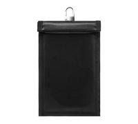 FOXNSK Faraday Bag for Tablets, Faraday Pouch for Car Keys Fireproof Waterproof Faraday Bag Faraday Cage Signal Blocking Bag for Anti-Hacking NFC/WiFi/GPS/RFID Signal Blocker (5.5 x 3.5in)