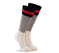 FoxRiver Men's Outdoorsox Over the Calf hiking socks, Grey, L