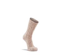FoxRiver Norsk Ragg Wool Crew Hiking Socks Classic Heavyweight Men’s Wool Socks for All Weather Outdoor Adventures - Brown Tweed - Large, (2389)