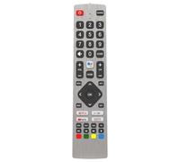 FOXRMT Replacement Sharp TV Remote Control, Universal for Sharp TV Remote Remote Control for Smart TV with 4 Shortcuts Button, No Setup Required