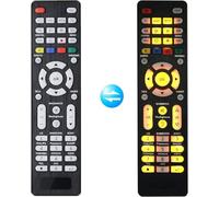 FOXRMT Universal TV Remote Control Universal Remote Control for LG/Samsung/Sony/Toshiba/Sharp/Hitachi/TCL/Sanyo/Philips/Panasonic Smart TV with Backlight