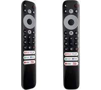 FOXRMT Upgrade Replacement TCL TV Remote Control for TCL 4K LCD LED Smart TV Pre-programmed RC902V Remote