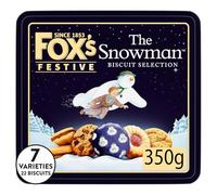 Fox's Biscuit Selection, Fox's Festive the Snowman Biscuit Selection 350g (Festive the Snowman Biscuit Selection 350g)