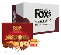 Fox's Classic Biscuit Selection Box Pack of 6 x 275g, Luxury Biscuits, Perfect for Xmas Gifts | Biscuits Gifts | Chocolate Cookies | Milk Chocolate, Christmas Biscuit for Gifts