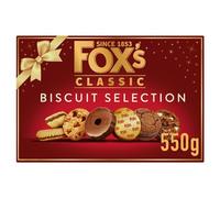 Fox's Classic Biscuits selection Box - 550g Assorted Biscuit Gift Set especially for your Xmas Gift
