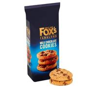 Fox's Fabulous Milk Chocolate Chunky Biscuits Big Size Cookies180g, Delicious Tasty Treat Gift to share with friends and family by Zamfoods on Mothers & Fathers Day, Easter & Christmas (Pack of 1)