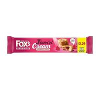 Fox's Favourites Jam 'n' Cream Raspberry & Vanilla Biscuits, 12 × 150 g Packs