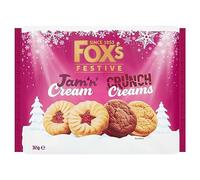 Fox's Festive Jam 'n' Cream Crunch Creams, 365g