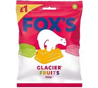 Foxs Glacier Fruits Bag, 3.52oz (100g) Pack of 3