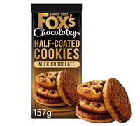 Fox's Half-Coated Milk Chocolate Cookies 157g