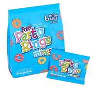 Fox's Mini Party Rings 6 x 25g - Pack of 6
