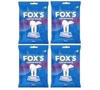 Fox's Mix Flavour Sweets Glacier Fruits & Glacier Mint Sharing Variety Pack Assorted Fruity & Minty Flavoured Hard Candies for Parties Celebration & Everyday for All Occasions (4 Bags x 200g, Mint)