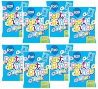 Fox's Party Rings Mini Biscuits Multipack (6 x 21g) - 126g. | Mini Doughnuts Biscuits |Snack Treat By Snackify | Lunch box kids Lover | Available for Kids Birthday Hamper & Gift (Pack of 8)