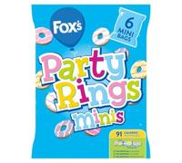 Fox's Party Rings Minis, 6 x 21g