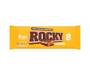 Fox's Rocky Caramel Biscuits 8 Pack 168G