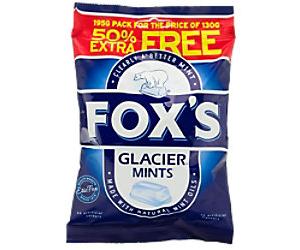 FOX'S Sweets Glacier Mint 195g
