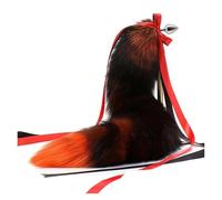 Fox's Tail'S Anal Butt Plug,Anal Tail Sex Adult Toy for Beginner Adult ，Sexual Show,Sm Special Butt Plug Anal Stimulator for Women Suppositories Cospaly Orange 60Cm 2.8Cm