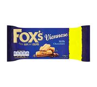 Fox's Viennese Milk Chocolate 120g (Pack of 12 x 120g)