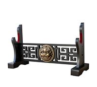 FOXSMZZ Kylin Sword Holder Japanese Velvet Padded Katana Stand Samurai Display Rack Support All Tanto Swords Tai Chi (Kylin-1)