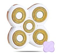 FOXSONIC 5 Blades Women Shaver Replacement Heads for Head Shaver and Many Brands 5 Blades Replacement Shaver Head Blade 5 Heads Beard Electric Razor Shaver Head