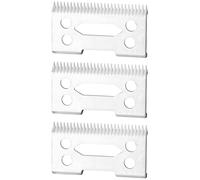 FOXSONIC Professional ceramic clipper blades 2 hole2-Hole Clipper ceramic Blade cutter,ceramic clipper replacement blades for Wahl Senior cordless Clipper