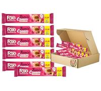 Foxss Favourites Jam 'n' Cream Raspberry & Vanilla Biscuits Pack 6 x 150g
