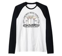 Foxtrot Delta Tango Social Club Tini Prevent Resist Fascism Raglan Baseball Tee