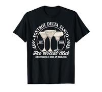 Foxtrot Delta Tango Social Club Tini Prevent Resist Fascism T-Shirt