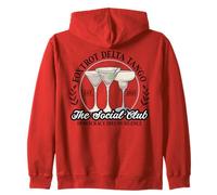 Foxtrot Delta Tango Social Club Tini Prevent Resist Fascism Zip Hoodie
