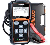 FOXWELL BT705 Car Battery Tester, 12V 24V Battery Tester 100-2000CCA Battery/Cranking/Charging Tests for Cars Motorcycles SUVs Trucks, ideal battery tester for Professionals with 2.8 inch LCD Display
