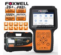 NT650 Elite OBD2 Automotive Scanner ABS SAS A/F EPB BRT TPS OIL 26+ Reset FOXWELL Professional OBD 2 Auto Car Diagnostic Tool NT650 ELITE