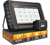 FOXWELL NT809BT BiDirectional Scan Tool Bluetooth Wireless, Automotive Scanner Diagnostic Tool 3-Year Free Update,All Systems 30+ Resets Code Reader OBD2 Scanner for All Cars, FCA CAN-FD/DOIP 2024