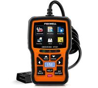 Foxwell OBD2 Automotive Diagnostics OBD II Codes Scanner Car Engine Diagnostic Scan Tool Auto Fault Code Reader for OBDII Vehicles (NT201 Black)