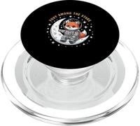 Foxy Among The Stars Astronaut Fox Space Explorer PopSockets PopGrip for MagSafe