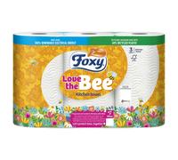 Foxy Love The Bee kitchen Roll 3 Rolls 2Ply