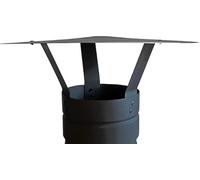 FOXY METAL FABRICATION CHIMNEY CAP,RAIN CAP,CHIMNEY COWL TO FIT 5''/25MM FLUE PIPE,STOVE PIPE/SINGLE WALL FLUE PIPE ONLY,BE SURE TO MEASURE YOUR PIPE BEFORE PURCHASE.