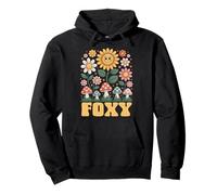 FOXY Mother’s Day Floral Sunflower Mushroom Style Pullover Hoodie