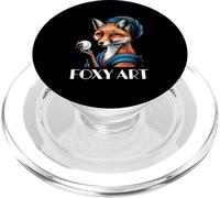 FOXY Mystical Canine Fortune Teller Crystal Ball Oracle PopSockets PopGrip for MagSafe