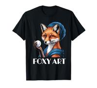 Foxy Mystical Canine Fortune Teller Crystal Ball Oracle T-Shirt