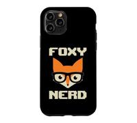 Foxy Nerd Pixel Fox Glasses Programmer IT G amer Case for iPhone 11 Pro